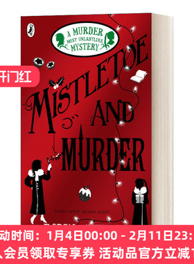 英文原版小说 Mistletoe and Murder 最不淑女的谋杀5 槲寄生谋杀案 英文版 进口英语原版书籍