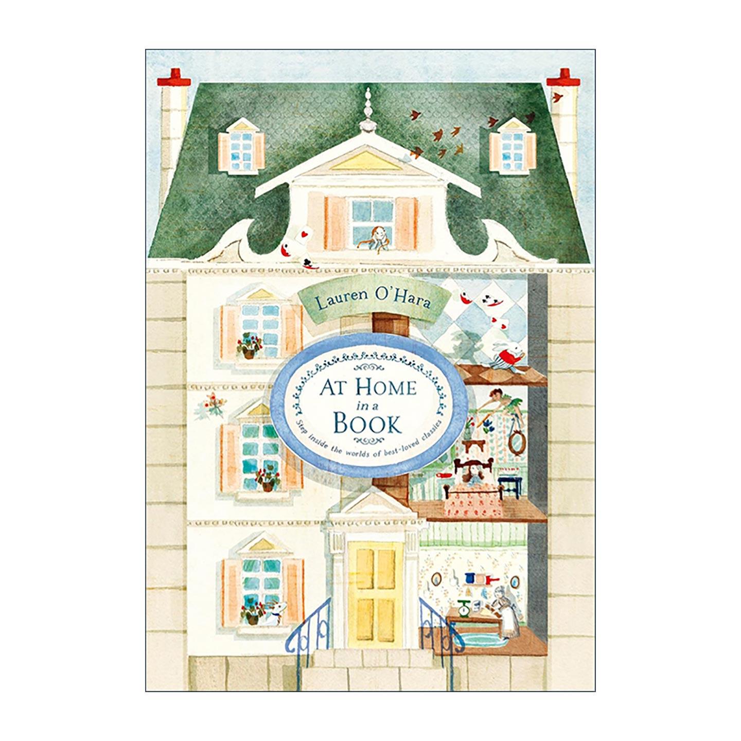 英文原版 At Home in a Book 书里的世界 经典儿童故事 给小书虫的礼物 精装绘本 英文版 进口英语原版书籍