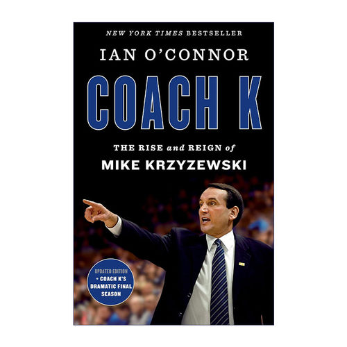 英文原版 Coach K K教练 迈克沙舍夫斯基的崛起和统治 英文版 进口英语原版书籍