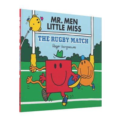 英文原版绘本 Mr Men The Rugby Match 奇先生妙小姐系列绘本 橄榄球比赛 英文版 进口英语原版书籍