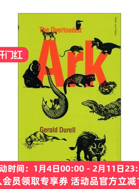英文原版 The Overloaded Ark 超载的方舟 杰拉尔德·达雷尔 希腊三部曲作者 英文版 进口英语原版书籍