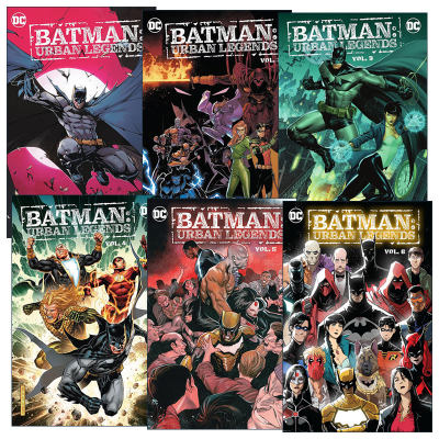 英文原版 Batman Urban Legends系列 套装6册 蝙蝠侠 都市传奇 DC漫画 英文版 进口英语原版书籍