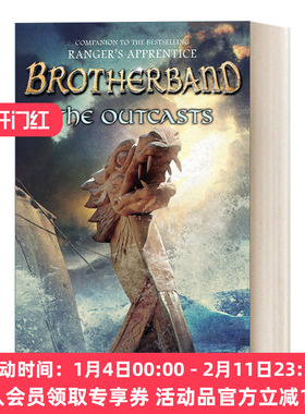 英文原版 Brotherband: The Outcasts 皇家舰队1 战士后裔 英文版 进口英语原版书籍