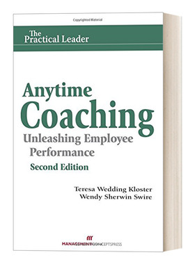 随时培训 英文原版 Anytime Coaching 释放员工绩效 商业管理 Teresa Wedding Kloster 英文版 进口英语原版书籍