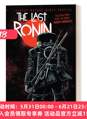 英文原版小说 Teenage Mutant Ninja Turtles The Last Ronin 忍者神龟最后浪人 精装 英文版 进口英语原版书籍