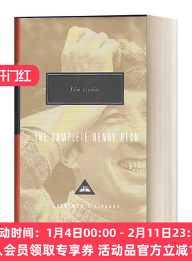英文原版小说 The Complete Henry Bech 亨利·贝赫全集 约翰·厄普代克 Everyman精装收藏版 英文版 进口英语原版书籍