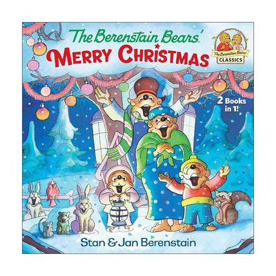 英文原版 The Berenstain Bears' Merry Christmas 贝贝熊圣诞快乐 儿童经典绘本 英文版 进口英语原版书籍