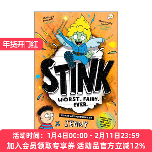 臭精灵  英文原版 Stink 儿童幽默故事书 咆哮之地系列作者Jenny Mclachlan新作 英文版 进口英语原版书籍