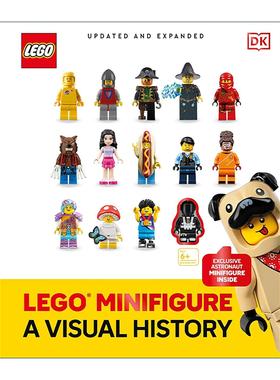英文原版 LEGO Minifigure A Visual History Updated and Expanded DK乐高迷你人仔图史 更新增补版精装 英文版 进口英语原版书籍