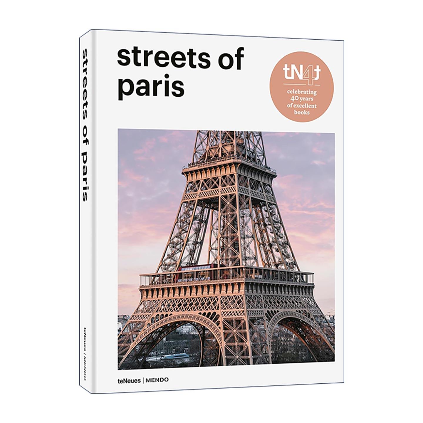 英文原版 Streets of Paris 巴黎街头 人文景观摄影作品集 tN4t40周年纪念版 英文版 进口英语原版书籍