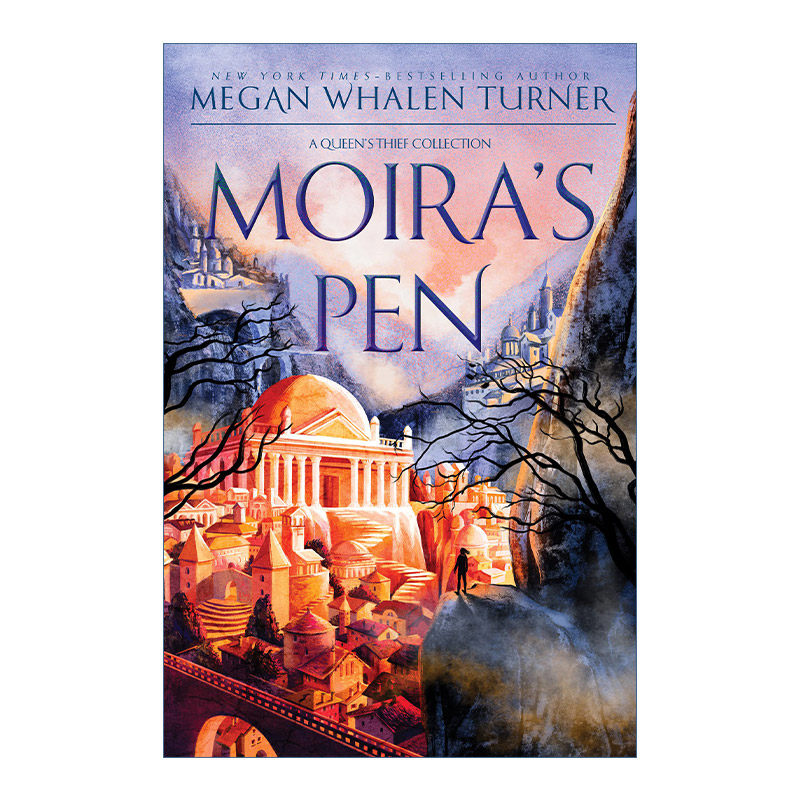 女王的小偷背景故事小说合集  英文原版 Moira's Pen 精装插图版 神偷作者 纽伯瑞奖得主 英文版 进口英语原版书籍