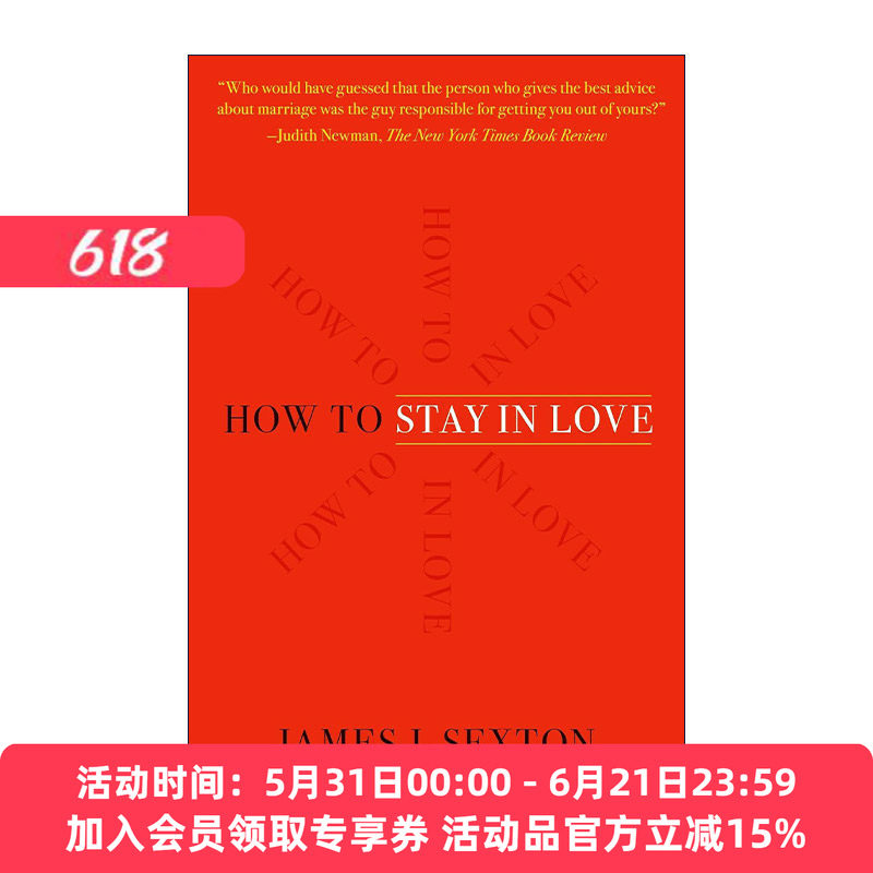 英文原版 How to Stay in Love 如何维持爱 离婚律师的亲密关系经验教训 英文版 进口英语原版书籍