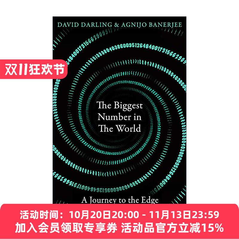 英文原版 The Biggest Number in the World 沙粒 围棋和无穷 寻找大数的数学史诗之旅 英文版 进口英语原版书籍
