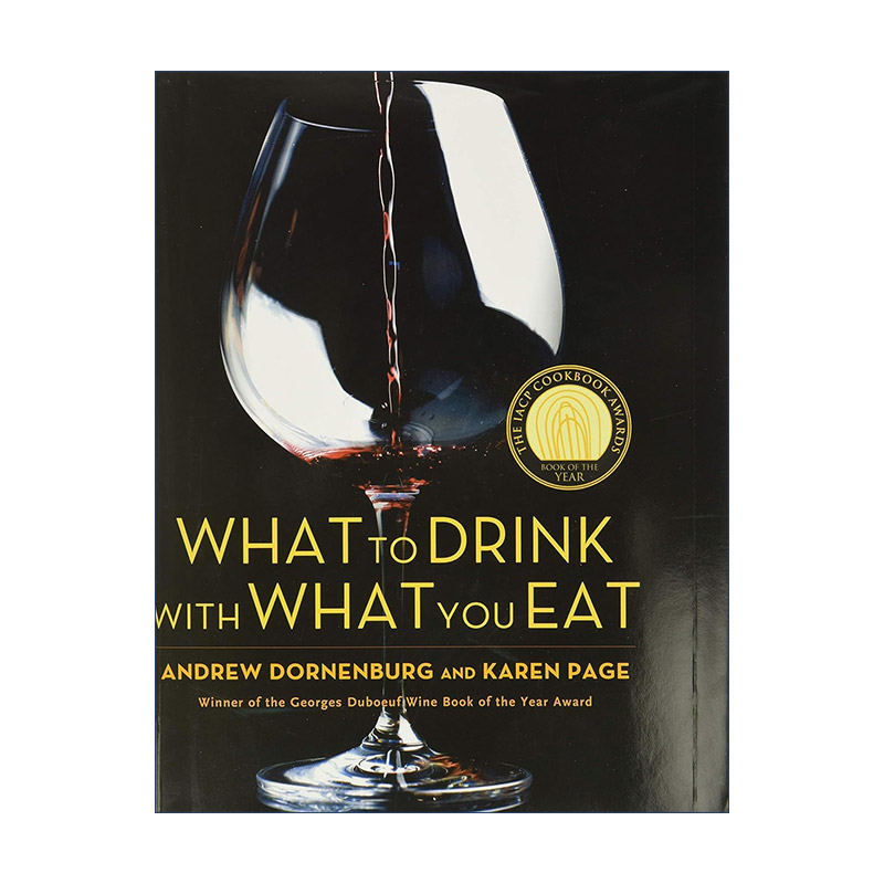 英文原版 What to Drink with What You Eat 酒食 精装 英文版 进口英语原版书籍
