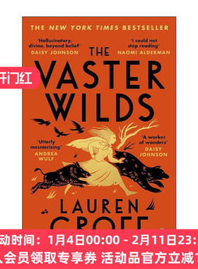 英文原版 The Vaster Wilds 广袤的荒野 荒野求生的故事 Lauren Groff 劳伦·格罗夫小说 英文版 进口英语原版书籍
