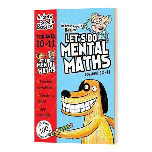 英文原版 Let's do Mental Maths for ages 10-11 一起做心算吧 10-11岁 孩子家庭自学练习册 英文版 进口英语原版书籍