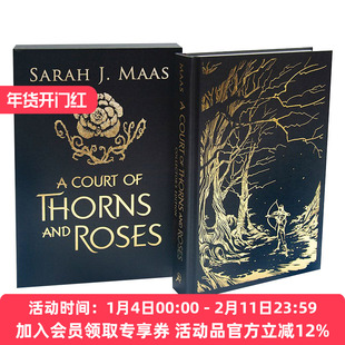 英文原版小说 A Court of Thorns and Roses Collector's Edition 仙灵王庭纪之荆棘与玫瑰 萨拉J马拉斯奇幻小说 英文版进口英语书
