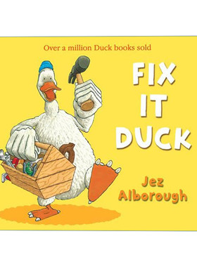 英文原版 Fix-It Duck 开卡车的鸭先生系列 维修工鸭先生 Jez Alborough绘本 英文版 进口英语原版书籍