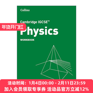 英文原版 Collins Cambridge IGCSE Physics Workbook 柯林斯剑桥国际初中物理考试练习册 中学教材教辅 英文版 进口英语原版书籍