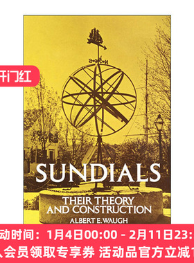 英文原版 Sundials 日晷的理论及其构造 康涅狄格大学教授Albert E. Waugh 英文版 进口英语原版书籍