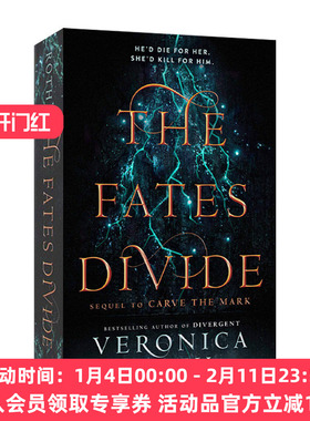 英文原版 The Fates Divide 死亡刻痕2 维罗尼卡·罗斯 分歧者系列作者 英版 英文版 进口英语原版书籍