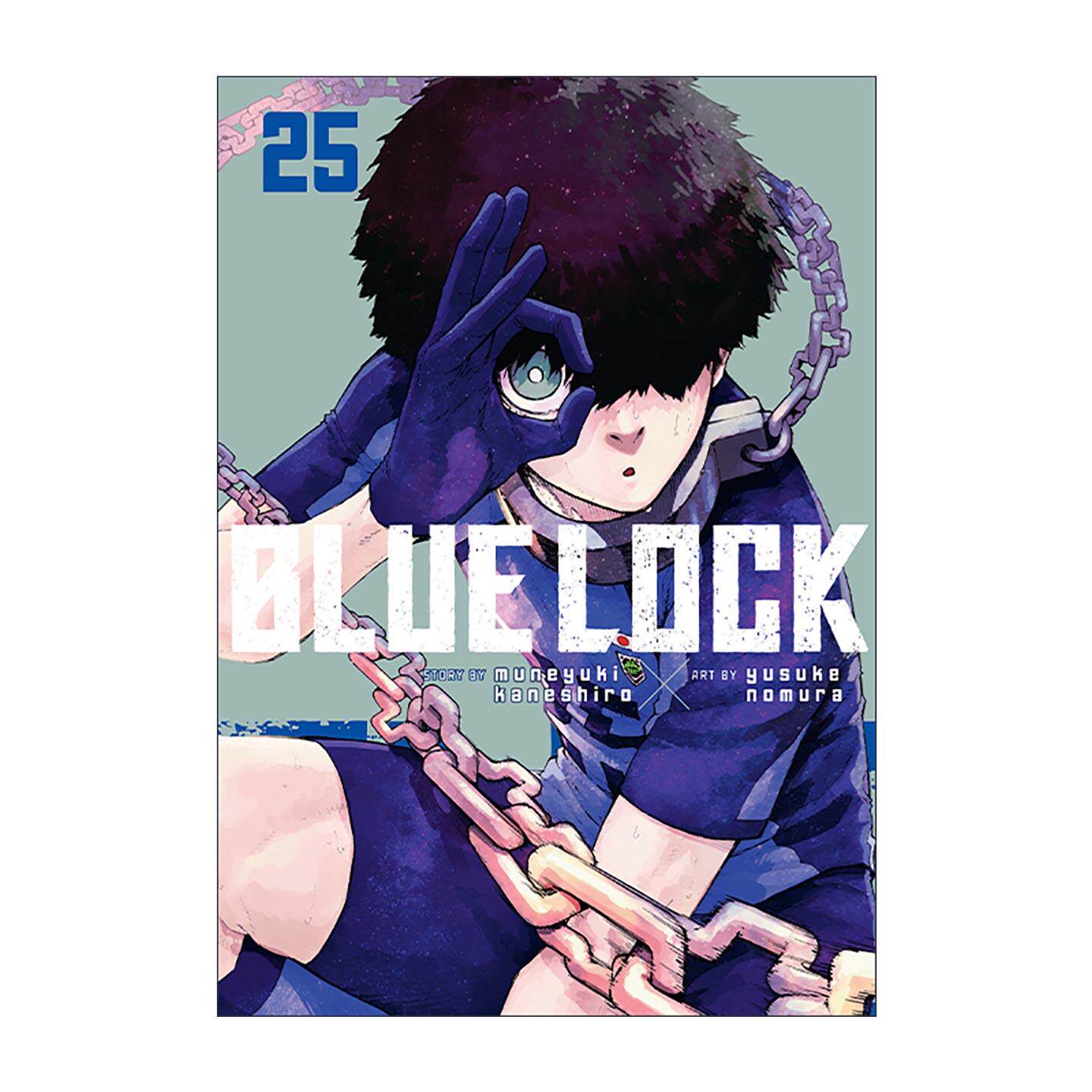英文原版 Blue Lock 25 蓝色监狱系列25 同名日本动漫 足球体育漫画 野村优介 英文版 进口英语原版书籍
