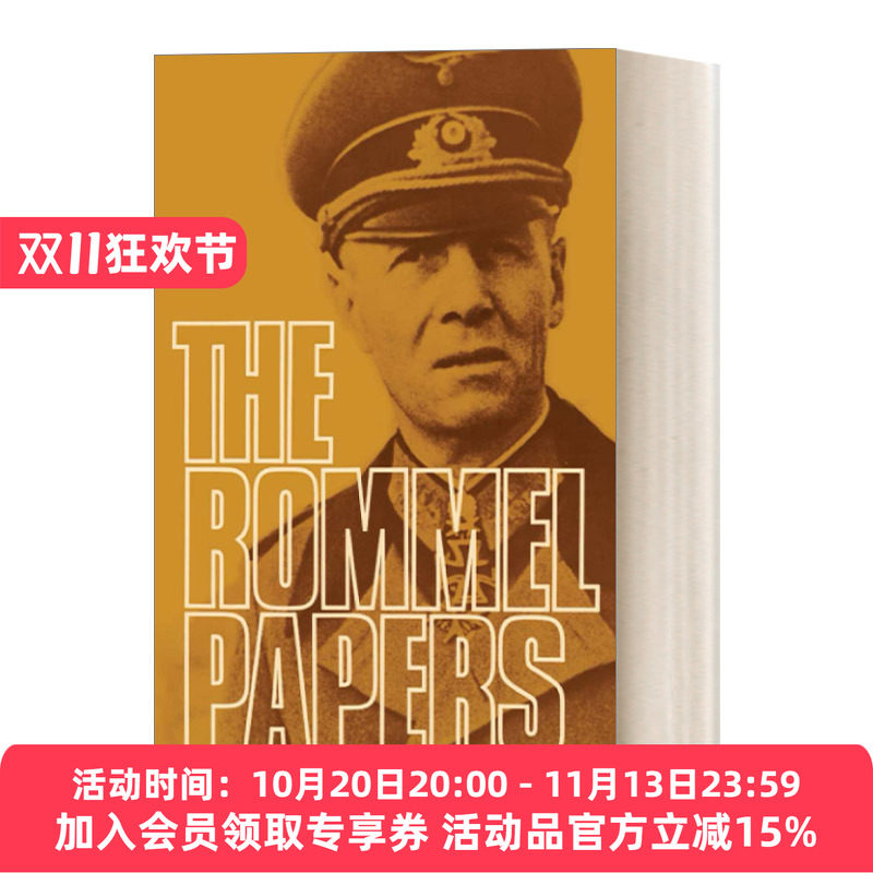 隆美尔战时文件 英文原版 The Rommel Papers 李德·哈特 沙漠之孤 二战德军三大文件 英文版 进口英语原版书籍