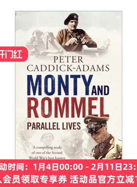 英文原版 Monty and Rommel 伯纳德·蒙哥马利与埃尔温·隆美尔 二战名人传记 英文版 进口英语原版书籍