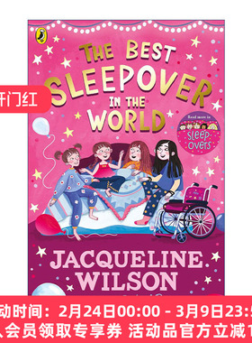 英文原版 The Best Sleepover in the World 在朋友家过夜2 夜宿派对 英国儿童文学女王 Jacqueline Wilson 进口英语原版书籍