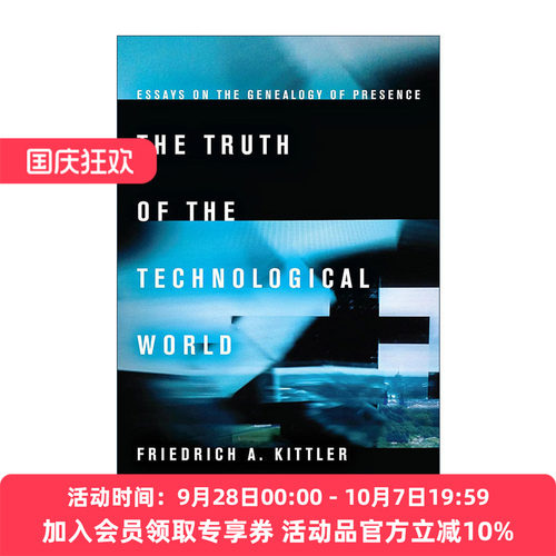 英文原版 Truth of the Technological World 技术世界的真相 弗里德里希·基特勒 英文版 进口英语原版书籍