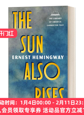 英文原版小说 The Sun Also Rises The Library of America Corrected Text 太阳照常升起 英文版 进口英语原版书籍