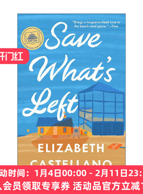 英文原版 Save What's Left 保存剩下的东西 女性小说 Elizabeth Castellano 英文版 进口英语原版书籍