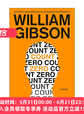 英文原版 Count Zero  Sprawl Trilogy 2 零伯爵 神经漫游者2 William Gibson威廉·吉布森 英文版 进口英语原版书籍