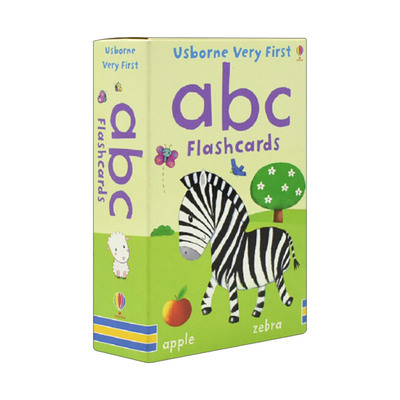 英文原版 Very First abc Flashcards 启蒙字母闪卡 英文版 进口英语原版书籍