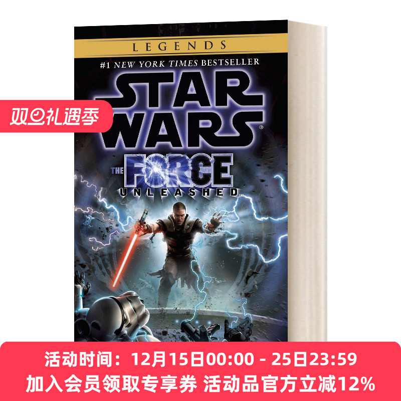 英文原版小说 The Force Unleashed Star Wars 原力释放 英文版 进口英语原版书籍
