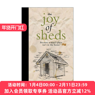 英文原版 The Joy of Sheds 棚屋之乐 搭建属于你自己的棚屋 精装 英文版 进口英语原版书籍