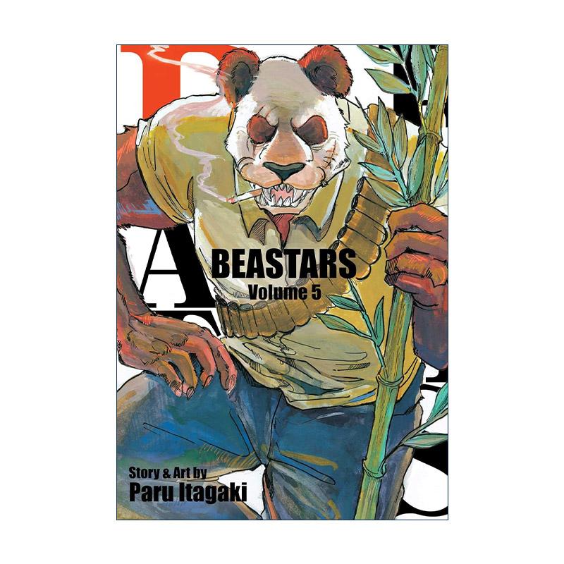 英文原版 BEASTARS  Vol. 5 动物狂想曲 漫画卷五 英文版 进口英语原版书籍