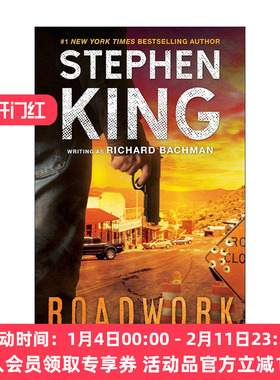 英文原版 Roadwork 道路工程 斯蒂芬金 英文版 进口英语原版书籍