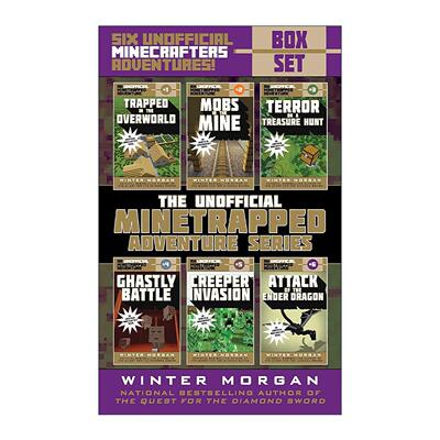 英文原版 The Unofficial Minetrapped Adventure Series Box Set 我的世界 冒险小说 6册盒装 英文版 进口英语原版书籍