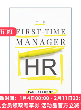 英文原版 First-Time Manager HR 第一次当经理 人力资源经理 英文版 进口英语原版书籍