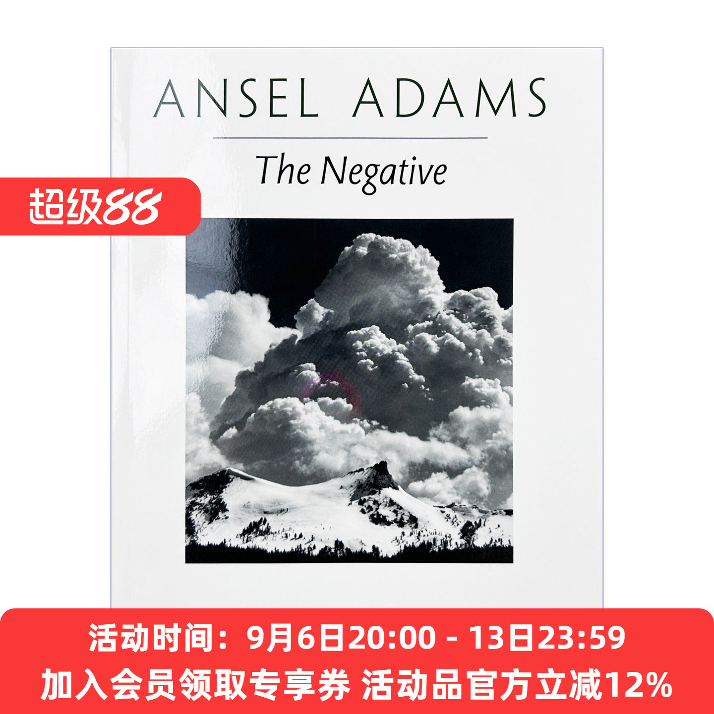 英文原版 The Negative Ansel Adams Photography 2 底片 黑白摄影大师安塞尔·亚当斯摄影集2 英文版 进口英语原版书籍