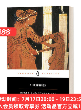 美狄亚和其他戏剧 英文原版 Medea And Other Plays 欧里庇得斯 Penguin Classics 企鹅经典 英文版 进口英语原版书籍