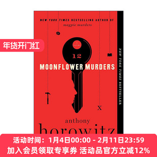 英文原版 Moonflower Murders 猫头鹰谋杀案 安东尼·霍洛维茨 喜鹊谋杀案姊妹篇 英文版 进口英语原版书籍