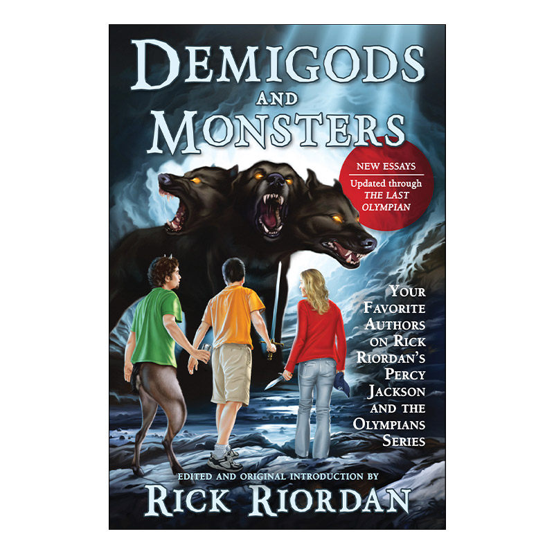 半神与魔兽 英文原版 Demigods and Monsters 你喜欢的作者Rick Riordan雷克·莱尔顿论波西杰克逊系列 英文版 进口英语原版书籍