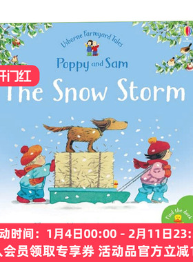英文原版 Farmyard Tales Poppy and Sam The Snow Storm 农场故事 暴风雪的故事 儿童启蒙故事书 英文版 进口英语原版书籍