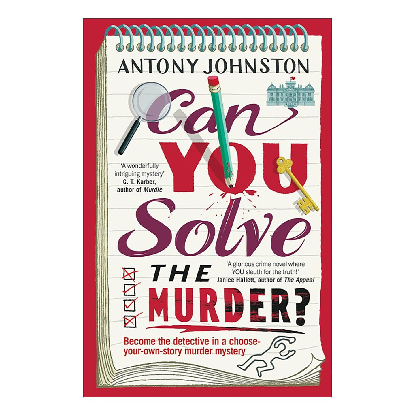 英文原版 Can You Solve the Murder? 你能破解这起谋杀案吗 成人互动犯罪小说谜题书 英文版 进口英语原版书籍