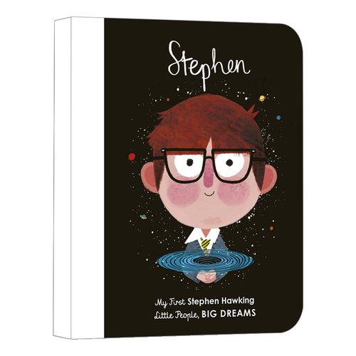 英文原版 Little People, Big Dreams：Stephen Hawking 小人物大梦想纸板书 史蒂芬·霍金