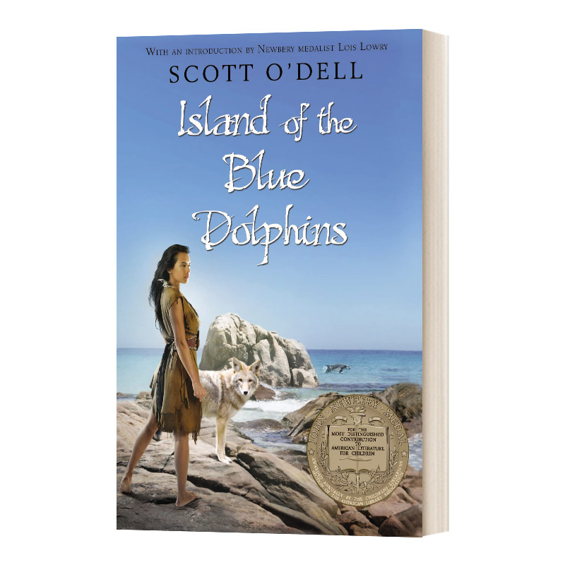 英文原版蓝色的海豚岛纽伯瑞奖