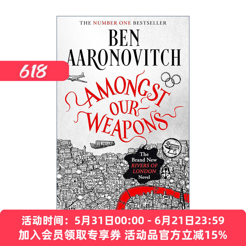 英文原版 Amongst Our Weapons 我们的武器 Rivers of London 伦敦河9 英文版 进口英语原版书籍