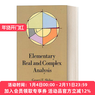 初等实数和复分析 英文原版 Elementary Real and Complex Analysis Dover数学丛书 高校教材 英文版 进口英语原版书籍